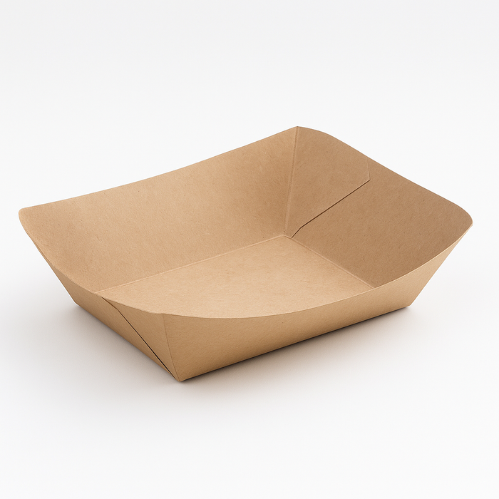 Vassoio in carta kraft "L"