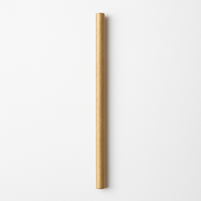 Kraft paper straws 8 mm 20 cm