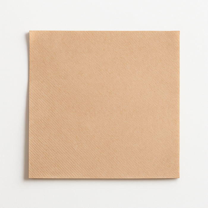 ECO Natural napkins 1W 33x33 cm 1/4