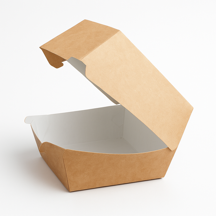 Scatole per hamburger grandi 15x15x9 cm