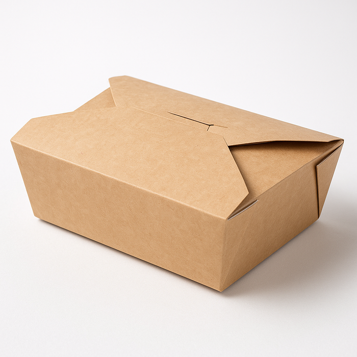 Contenitore take-away in carta kraft, capacità 1600 ml
