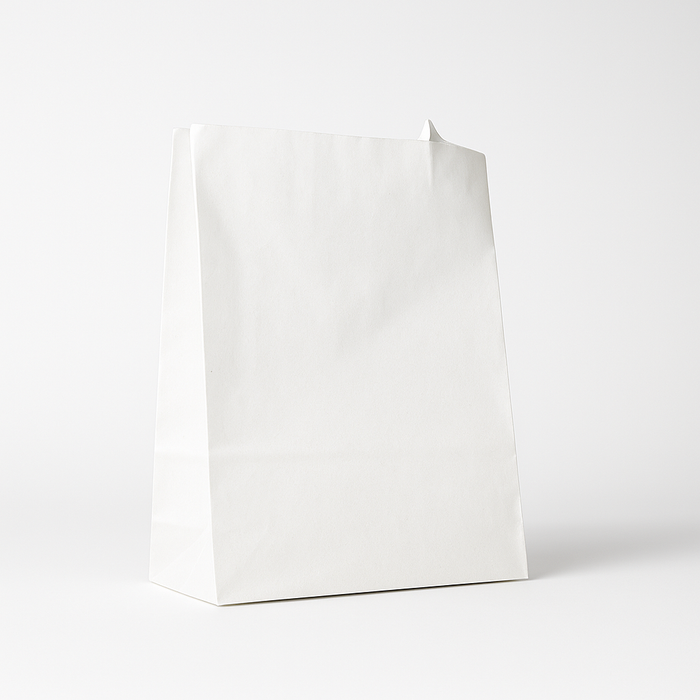 Borsa blocco bianca 22x11x18 cm