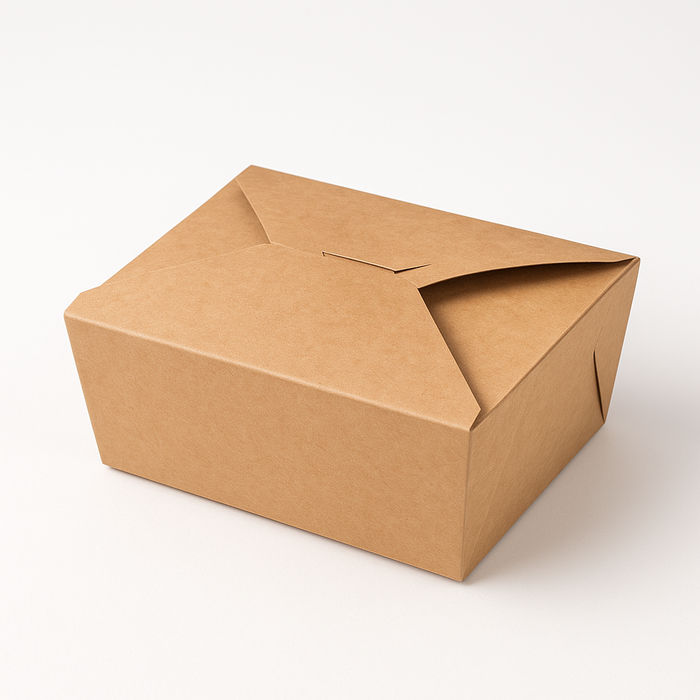 Contenitore kraft grande 1150/1400 ml per pasti abbondanti