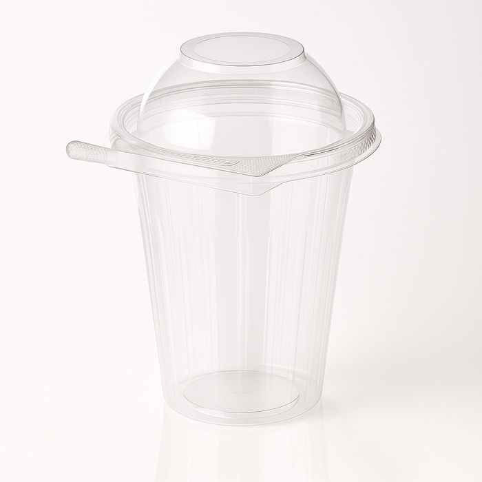 Bicchiere Safe-T-Fresh con coperchio cupola – 500 ml