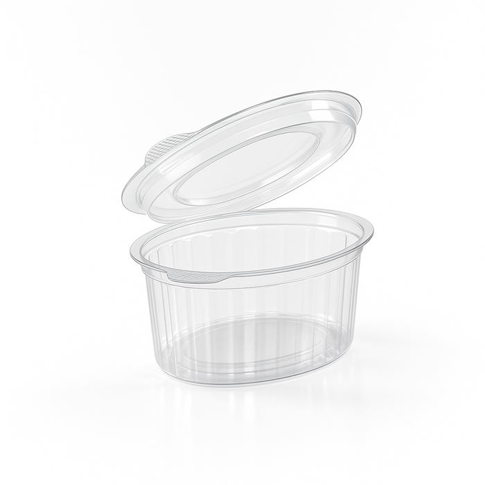 Contenitore per salse con coperchio, 80ml.