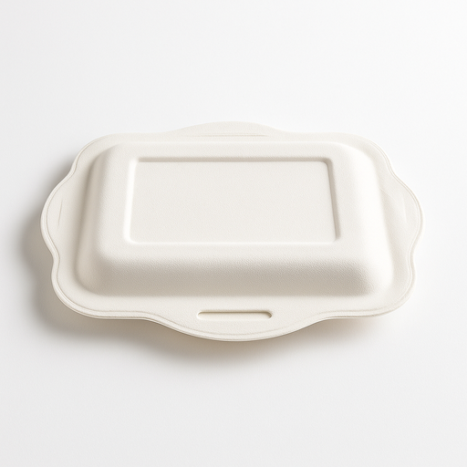 Coperchio ecologico in canna da zucchero per vaschette da 1200/1800 ml