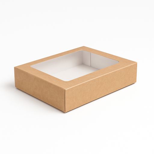 Scatola sushi biodegradabile 26x19x5 cm per ristorazione