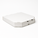 Scatola pizza in cartone con angoli tagliati 22x22x3,5 cm