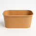 Contenitore da 800 ml in carta kraft, ideale per piatti pronti